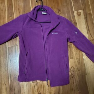 Columbia Women's Vibrant Purple Fleece Jacket